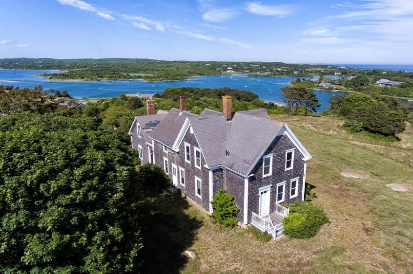 Historical Chilmark Waterfront Homestead. Tea Lane Associates